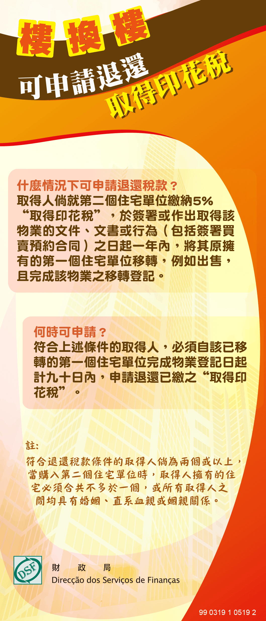 樓換樓可申請退還取得印花稅