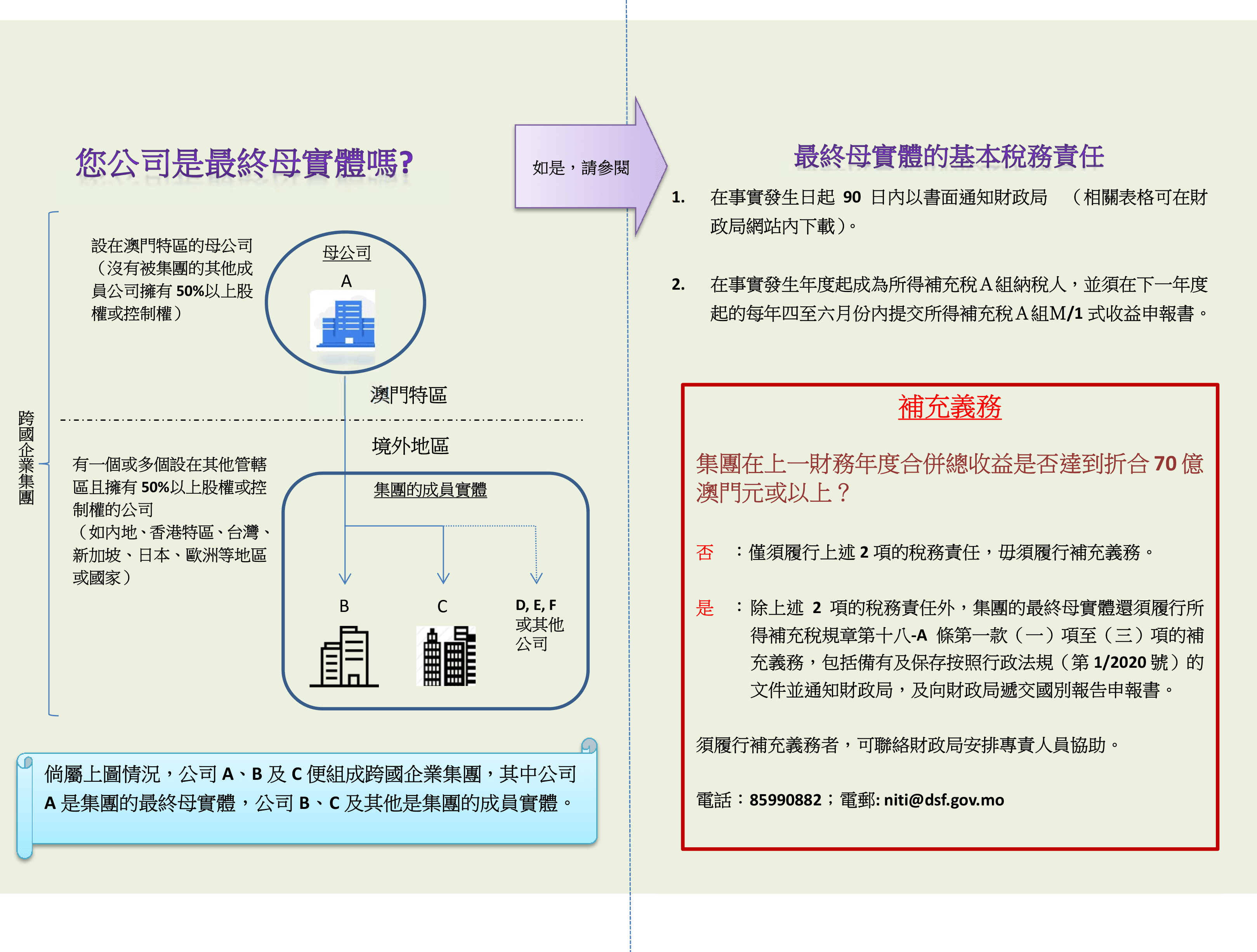 最終母實體的基本稅務責任