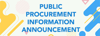 Public Procurement Information Announcement